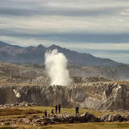 Casa Dario - Jardin Cerrado Y Chimenea En Llanes